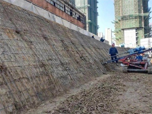蒙阴建筑边坡支护