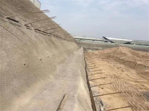 蒙阴河道边坡加固
